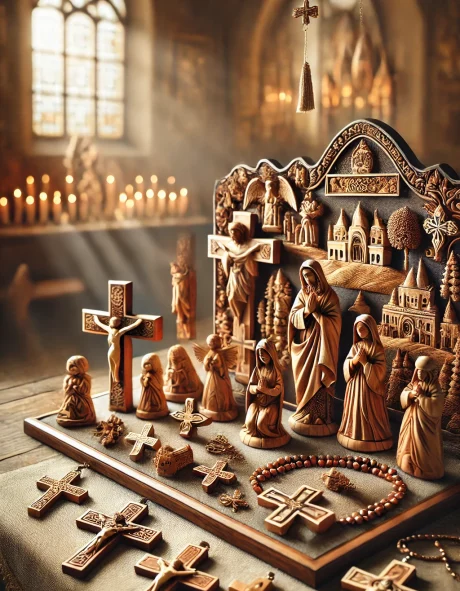 New Arrival: Authentic Handmade Olive Wood Religious Gifts from Bethlehem – Explore Our Latest Collection